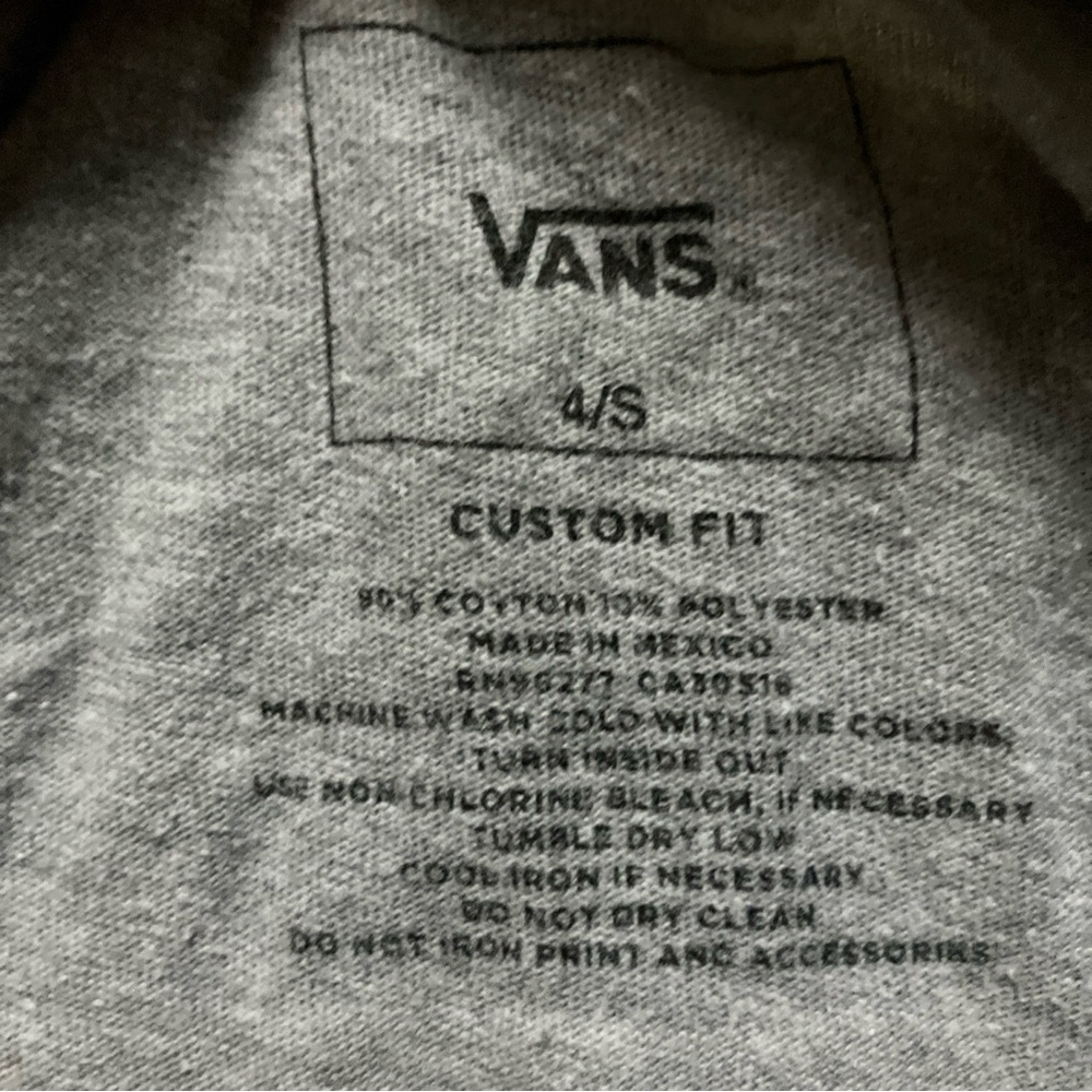 Vans Kids' Mint and Gray Short Sleeve Tees - Picture 4 of 15